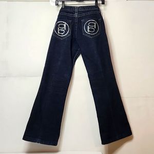 Bebe Hiphugger Low Rise Denim Jeans Size 27
